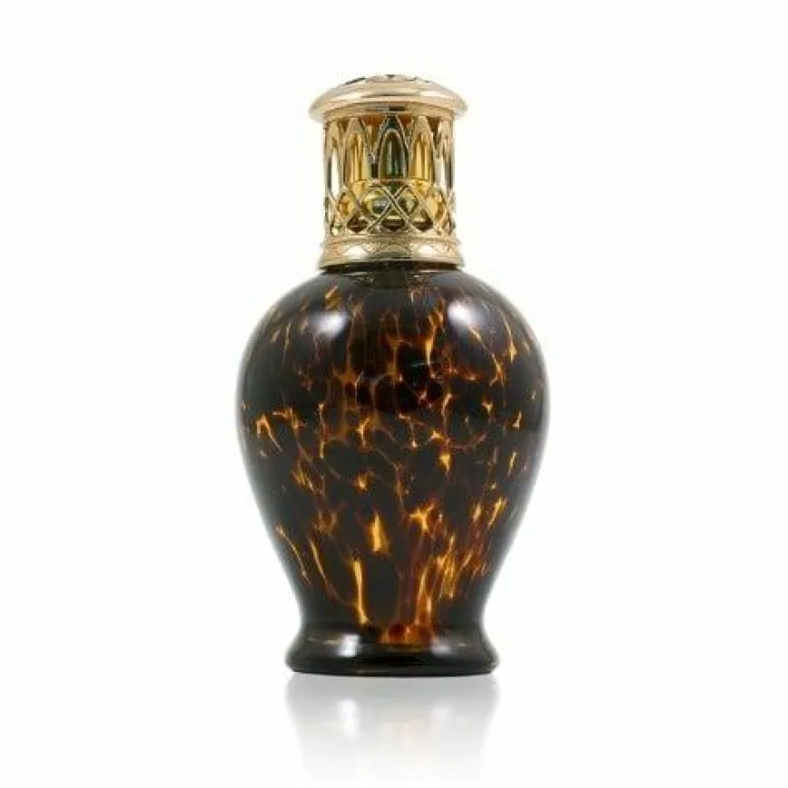 Ashleigh & Burwood Geurlamp Leopard S paars