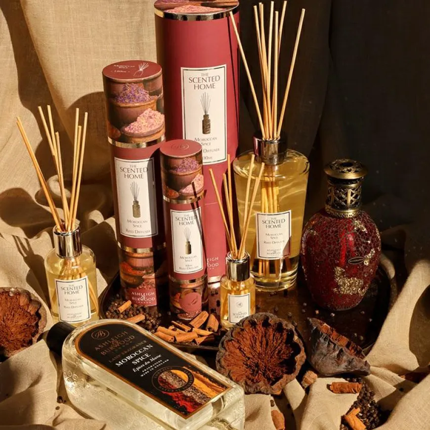 Ashleigh & Burwood Geurlamp olie Moroccan Spice XL 1000 ML