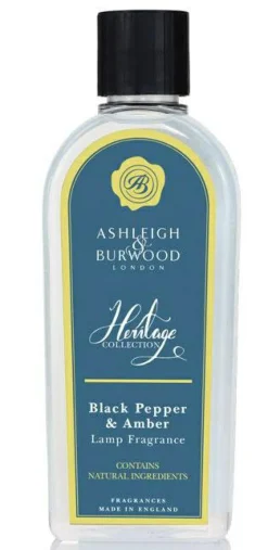 Ashleigh & Burwood Geurlamp olie Heritage, Black Peper L 500 ML