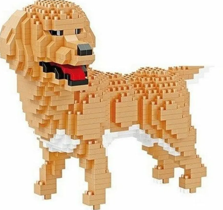 Balody 3D bouwset Golden Retriever klein