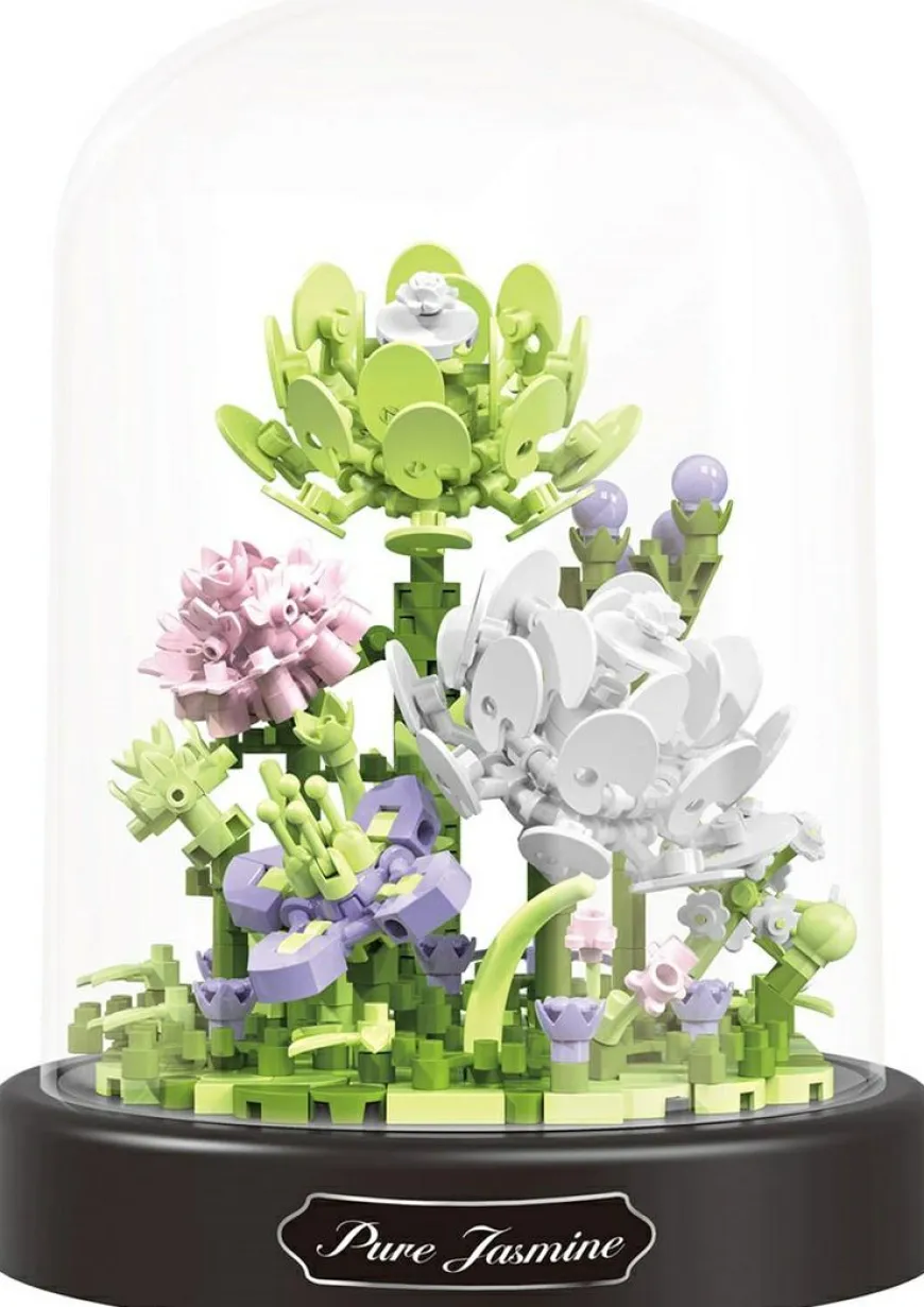 Balody 3D bouwset Jasmine onder stolp