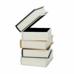 Balvi Bijzettafel Metropolitan Book Stack wood