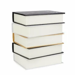 Balvi Bijzettafel Metropolitan Book Stack wood