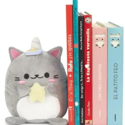 Balvi Boekensteun Kawaii Starry grijs