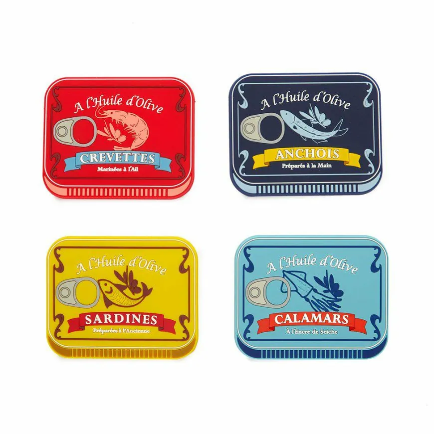 Balvi Conserverie onderzetters (set van 4)