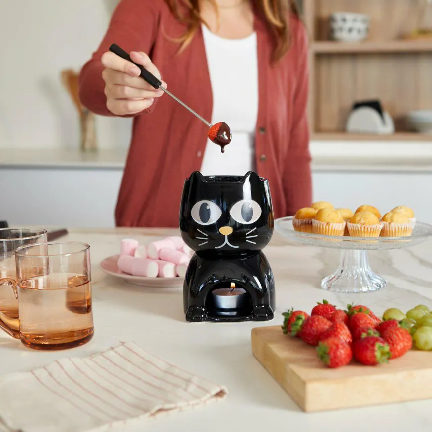 Balvi Fondue set kat zwart
