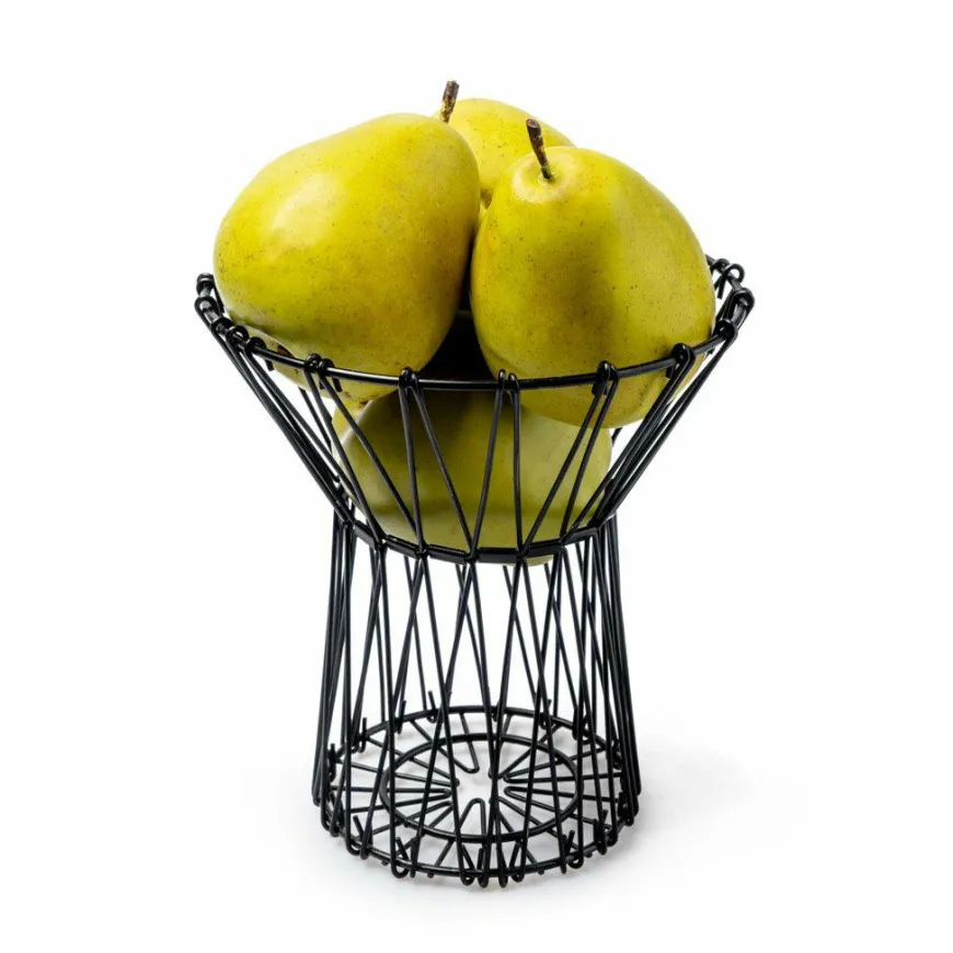 Balvi Fruitmand verstelbaar zwart