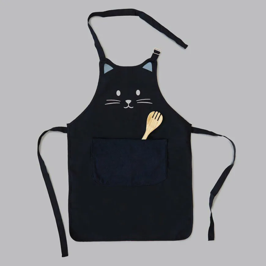 Balvi Keukenschort Kitty zwart