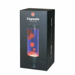 Balvi Lavalamp capsule paars/rood
