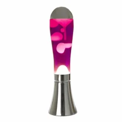 Balvi Lavalamp roze/zilver