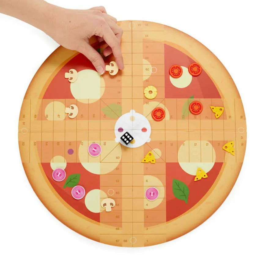 Balvi Ludo's pizza bordspel