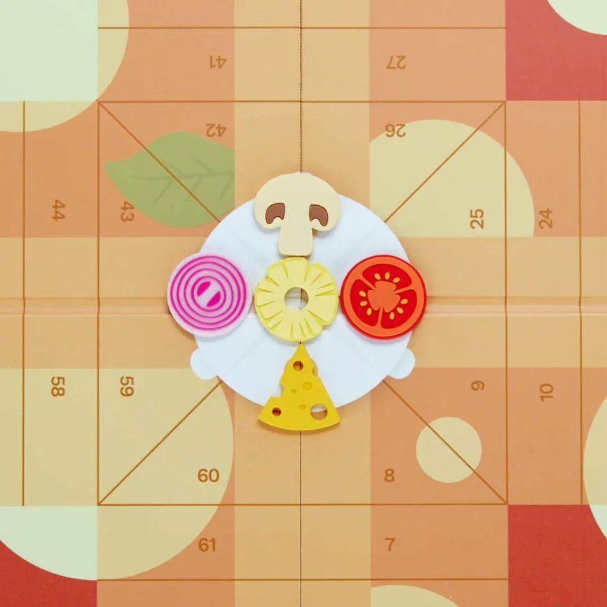 Balvi Ludo's pizza bordspel