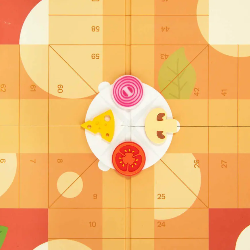 Balvi Ludo's pizza bordspel