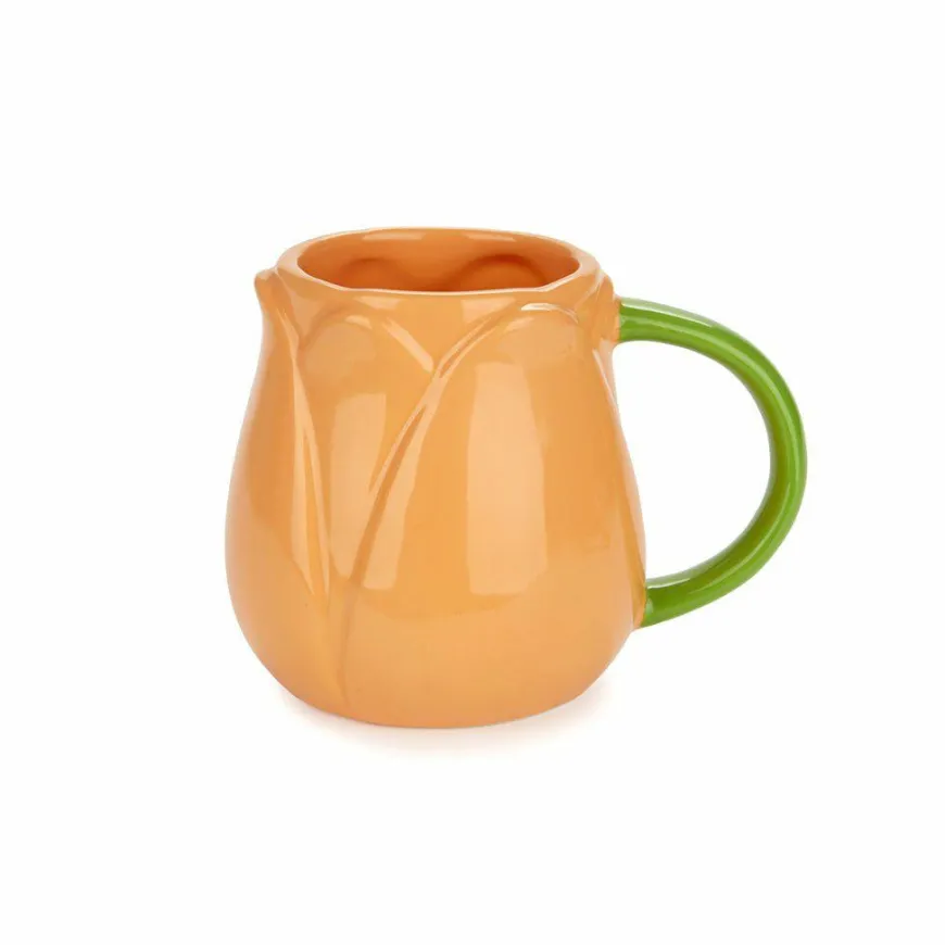 Balvi Mok Tulp oranje keramiek