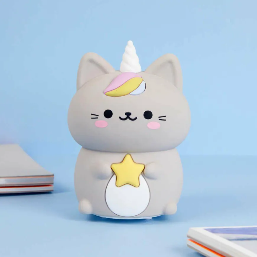 Balvi Nachtlampje Kawaii Starry grijs