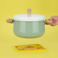 Balvi Pannenonderzetter Conserverie Sardines – Geel