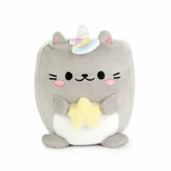 Balvi Pennenbakje Fluffy Kawaii Starry Grijs