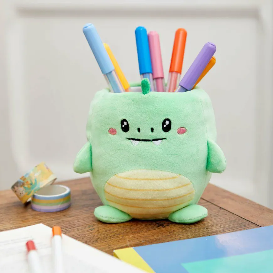 Balvi Pennenbakje Fluffy Dinoz Groen
