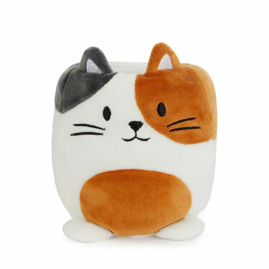 Balvi Pennenbakje Fluffy Kitty Calico velvet Multicolor