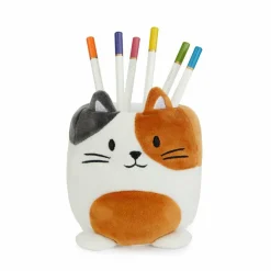 Balvi Pennenbakje Fluffy Kitty Calico velvet Multicolor