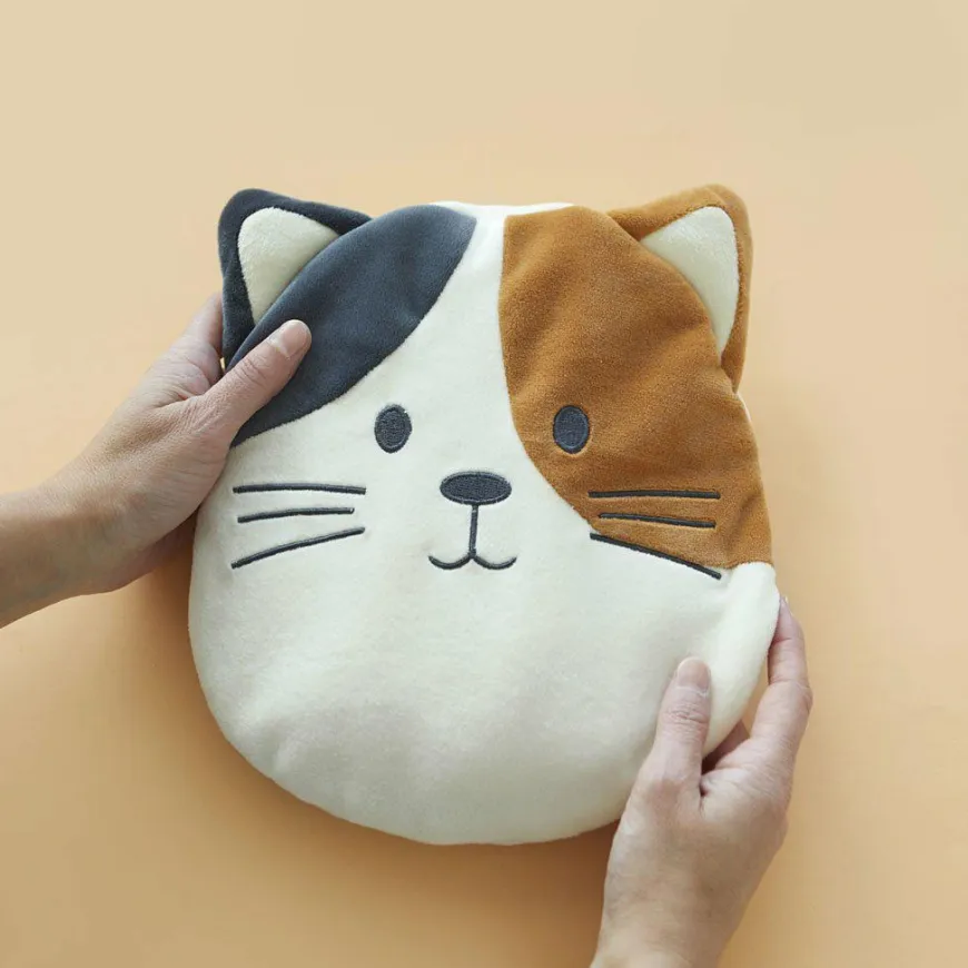 Balvi Pittenzak kussen Kitty multicolor