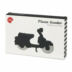 Balvi Pizzasnijder scooter zwart