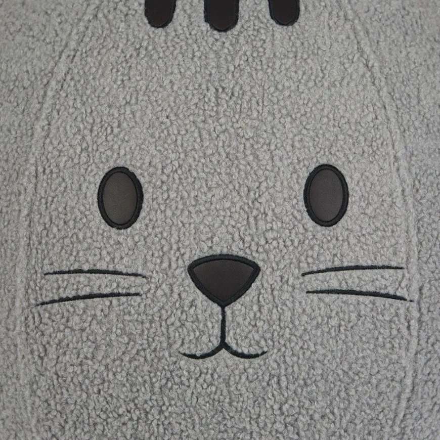 Balvi Poef Kitty grijs polyester
