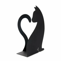 Balvi Servethouder Feline zwart metaal