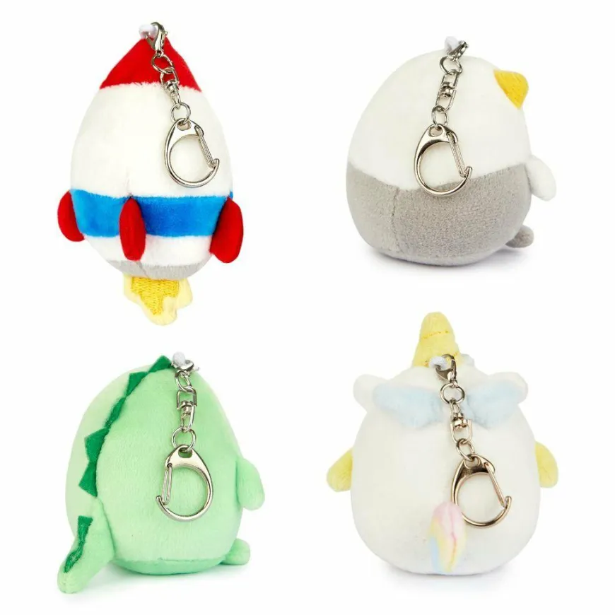 Balvi Sleutelhanger knuffel raket