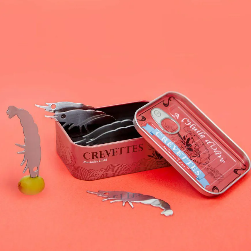 Balvi Snackvorkjes Garnalen (Crevettes)