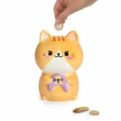Balvi Spaarpot Kawaii Gamer oranje