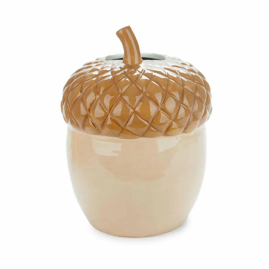 Balvi Vaas Acorn 20 cm – Keramiek – Bruin