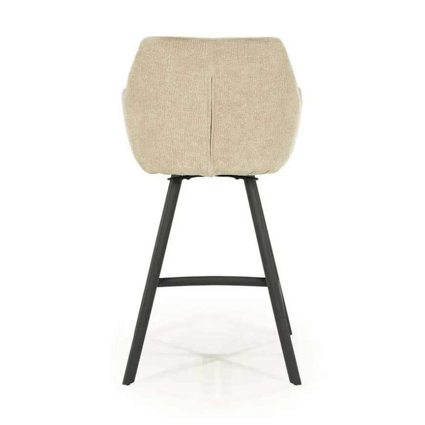 By Boo Barstoel Bliss with armleuning - taupe