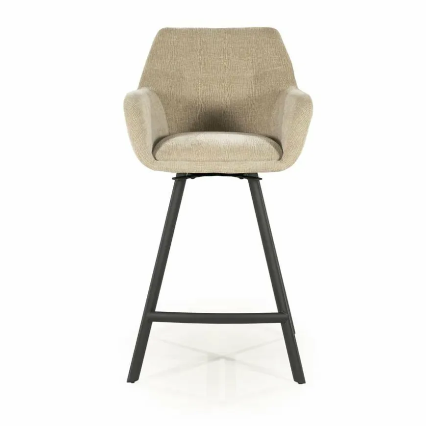 By Boo Barstoel Bliss with armleuning - taupe