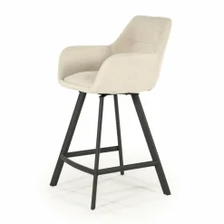 By Boo Barstoel Bliss with armleuning - beige