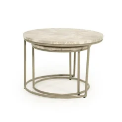 By Boo Bijzettafel Alvar ( set of 2)
