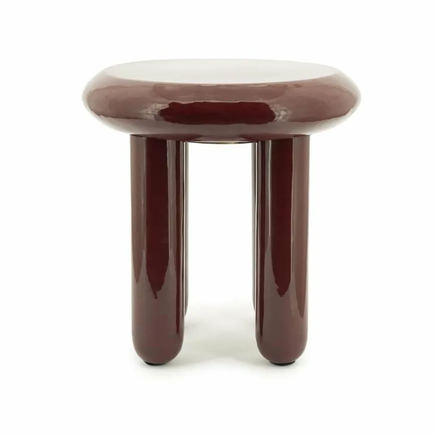 By Boo Bijzettafel Balloon - burgundy
