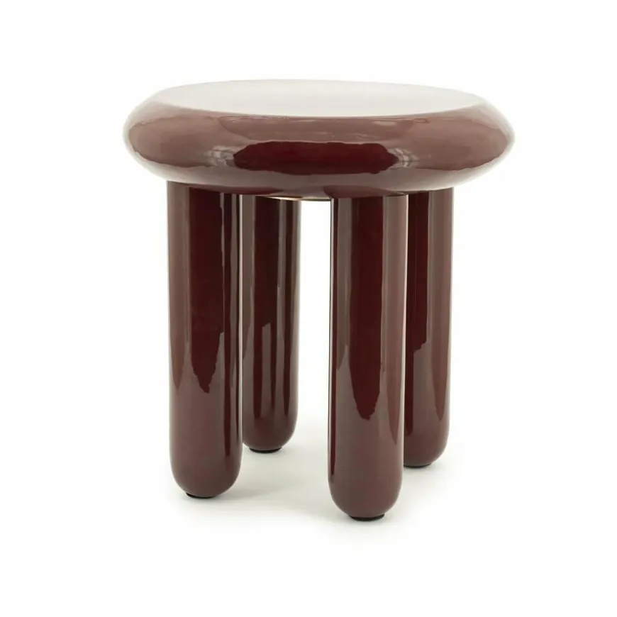 By Boo Bijzettafel Balloon - burgundy