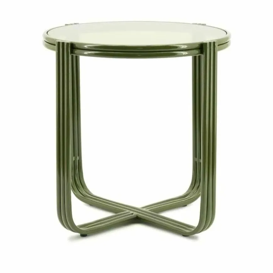 By Boo Bijzettafel Groovy - groen