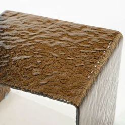 By Boo Bijzettafel Ripple glas