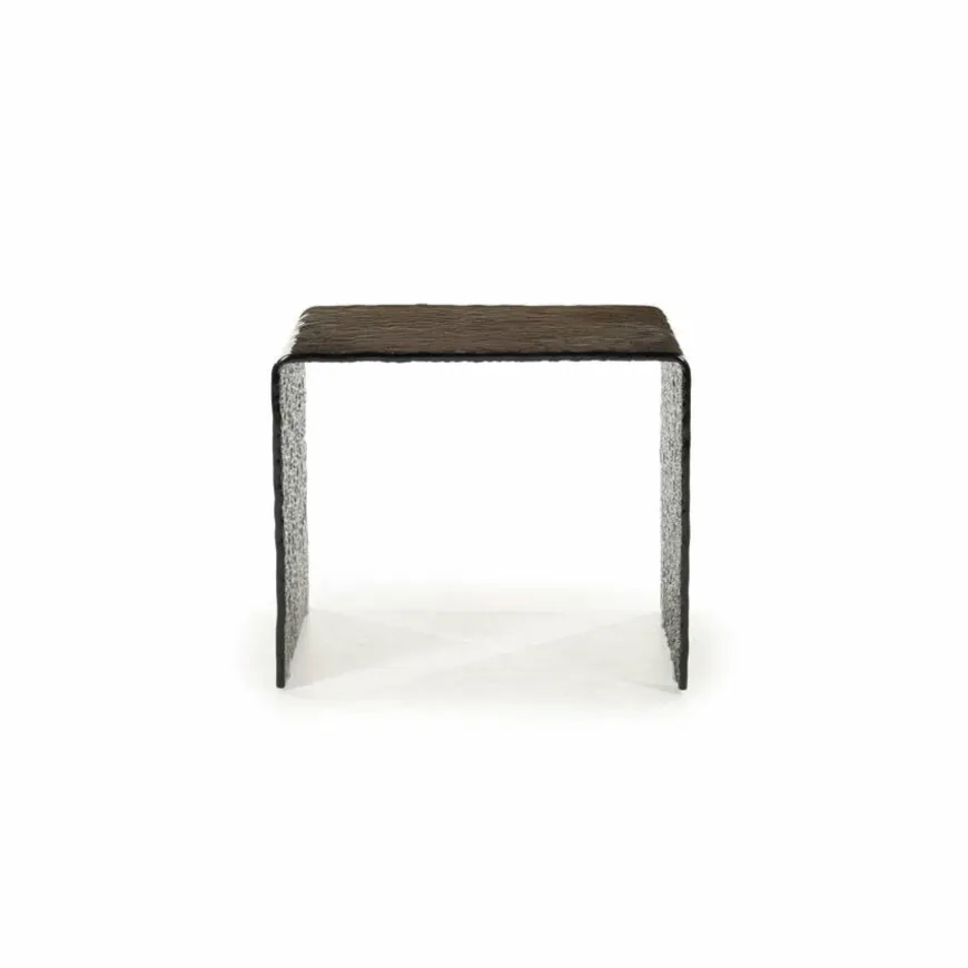 By Boo Bijzettafel Ripple glas