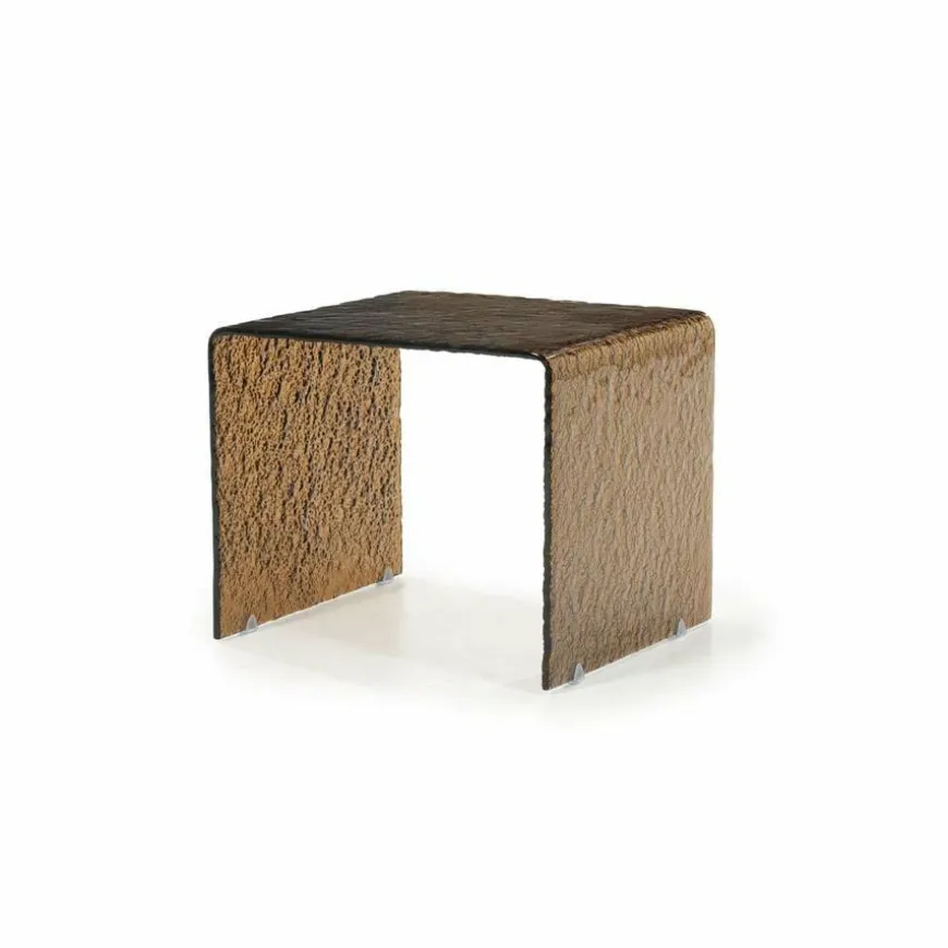 By Boo Bijzettafel Ripple glas