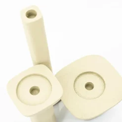 By Boo Candle holder Squand large - beige