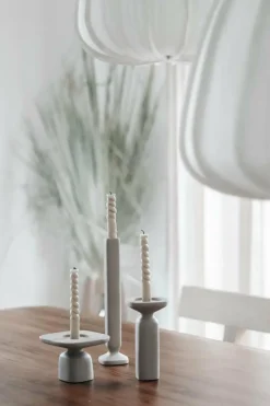 By Boo Candle holder Squand medium - beige