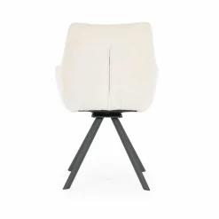 By Boo Eettafelstoel Bliss met armleuning - beige