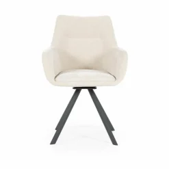 By Boo Eettafelstoel Bliss met armleuning - beige