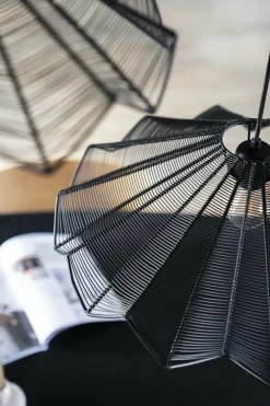 By Boo Hanglamp Varjo metaal groot – zwart