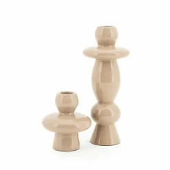 By Boo Kandelaar Barolo set van 2 metaal – oud roze
