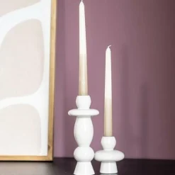 By Boo Kandelaar Barolo set van 2 metaal - beige