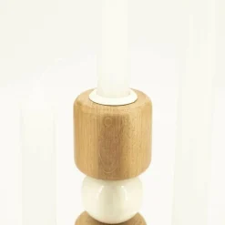 By Boo Kandelaar Belloa - beige - set van 3 kandelaren